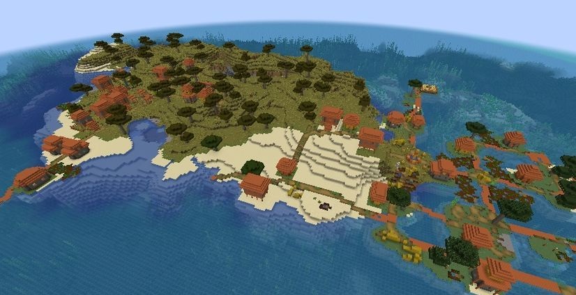 Остров с двумя деревнями screenshot 1