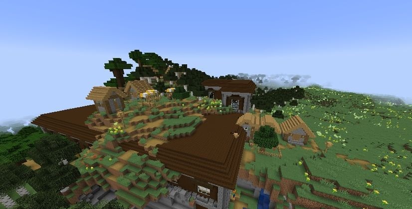 Деревня на крыше особняка screenshot 1