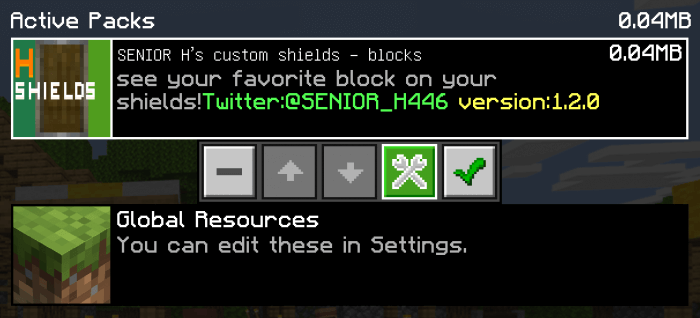 SENIOR H’s Custom Shields: Blocks screenshot 2