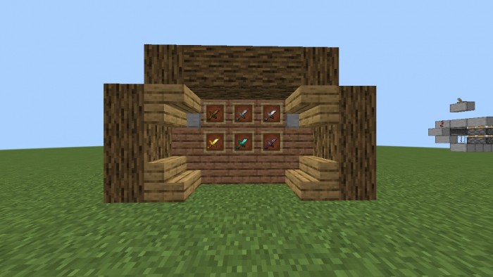 Short and Slanted Sword for Minecraft Pocket Edition 1.18