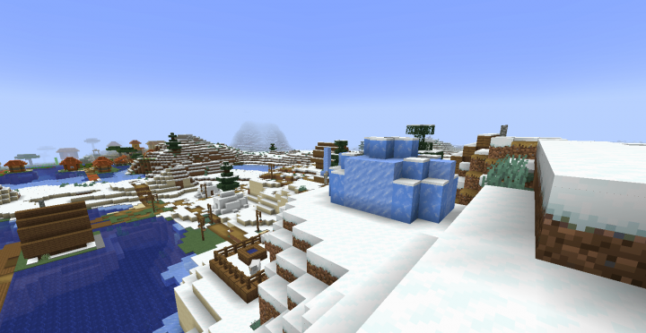 Две деревни рядом с замерзшим пляжом screenshot 2