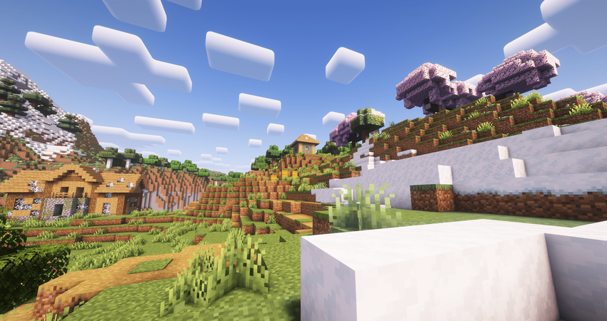 Зомби-деревня рядом с вишневым лесом screenshot 2