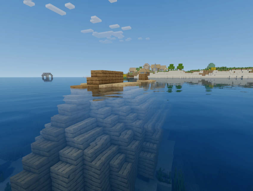 Прибрежная деревня рядом с аванпостом разбойников screenshot 2