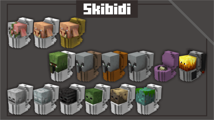 Skibidi Mobs screenshot 3