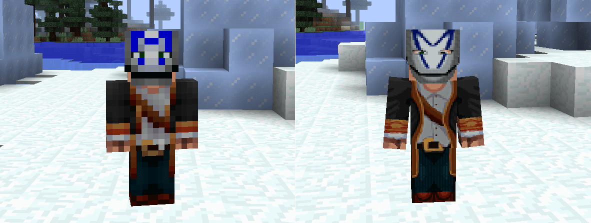 Simple skin vs HD 1