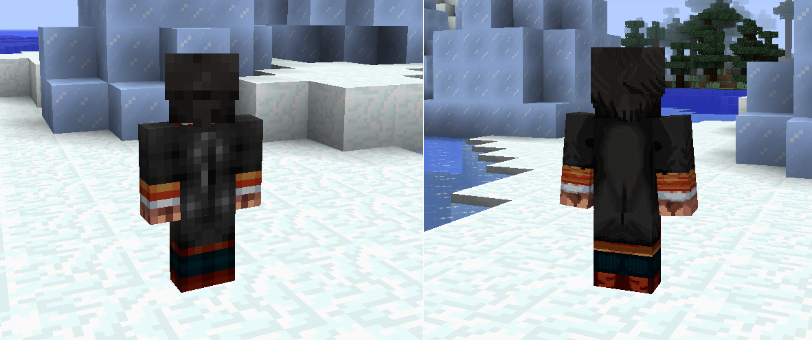 Simple skin vs HD 2