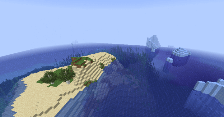 Остров с руинами древнего города screenshot 2