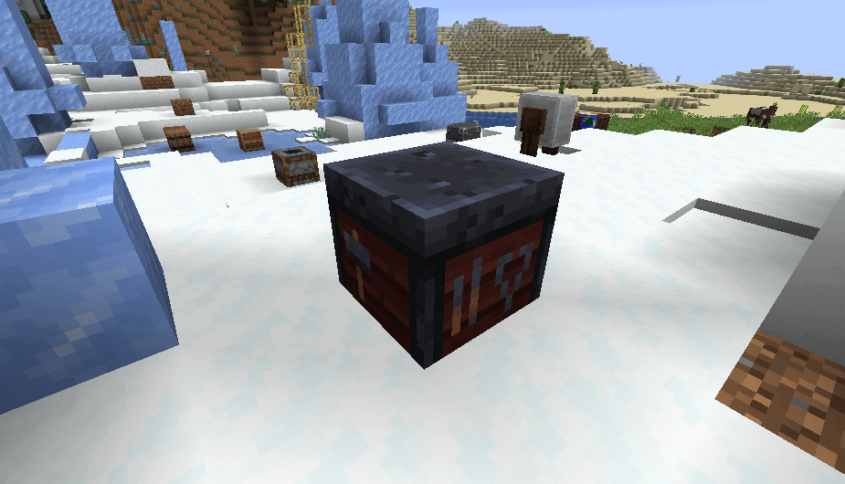 Smithing Table in Minecraft 1.14