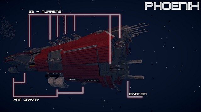 Phoenix Spaceship скриншот 2