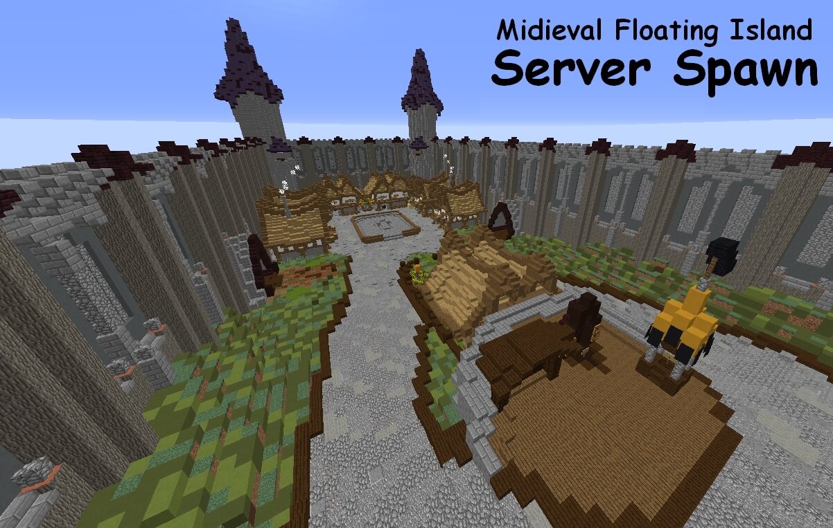 Floating Island Server Spawn скриншот 1