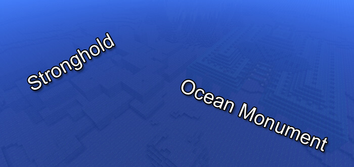 -2041696679: Подводная крепость и памятник океана | Сид Minecraft PE скриншот 1