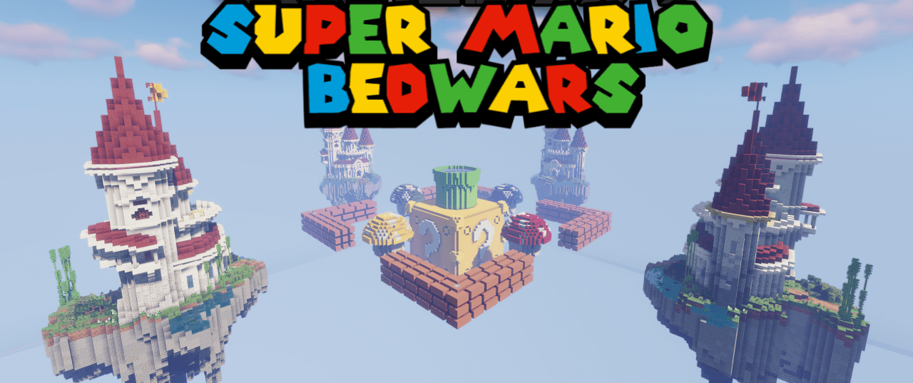 Super Mario BedWars screenshot 1