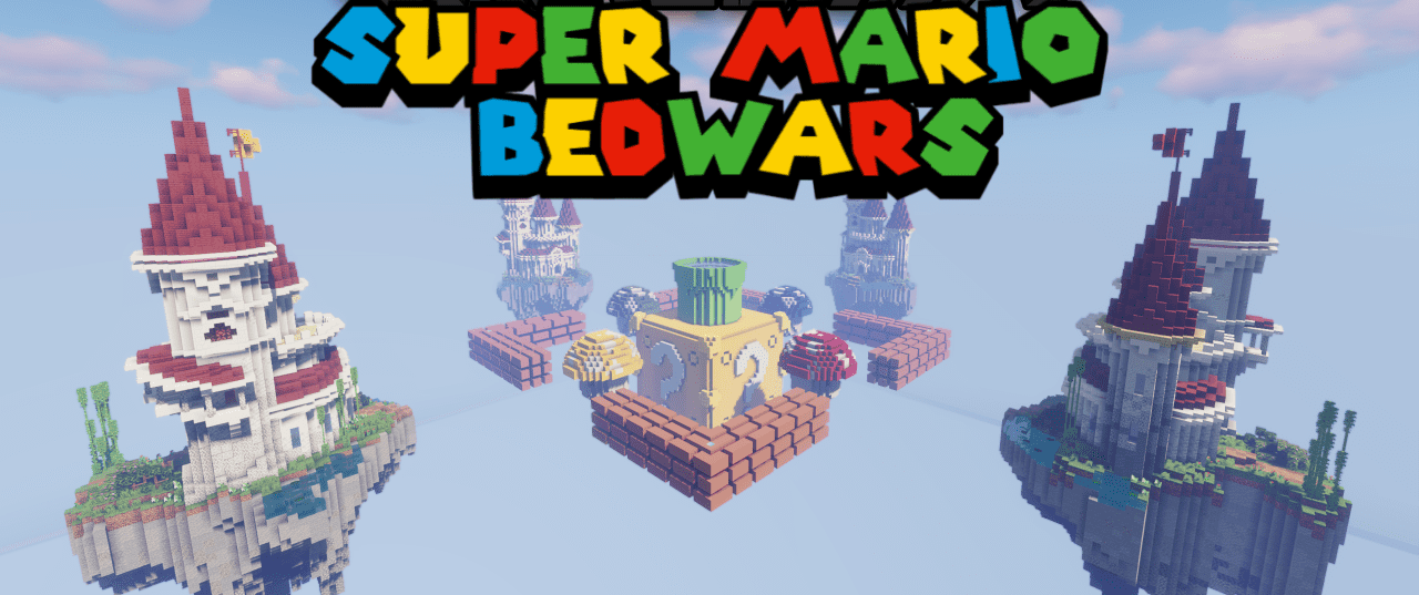 Small Bedwars Map 1.17.1 for Minecraft 