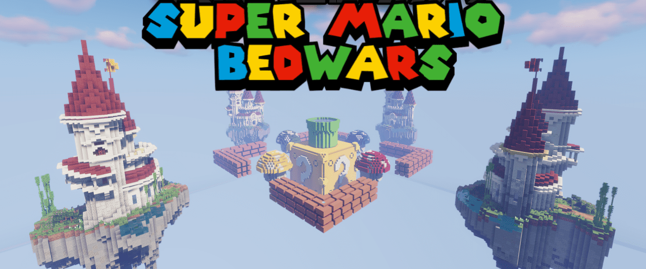 Single Player Bedwars Map for Minecraft (How to) 