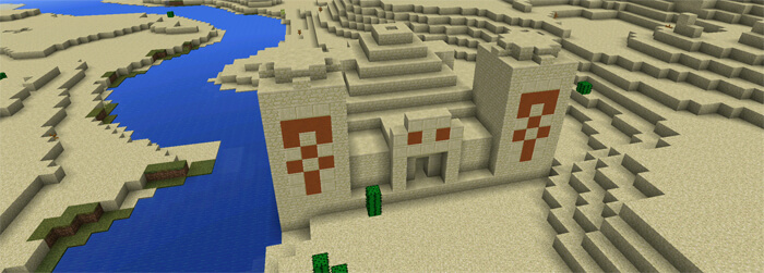 Три храма и одна деревня около спавна скриншот 1