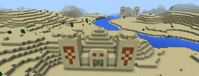 Три храма и одна деревня около спавна скриншот 2