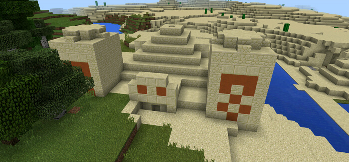 Три храма и одна деревня около спавна скриншот 4
