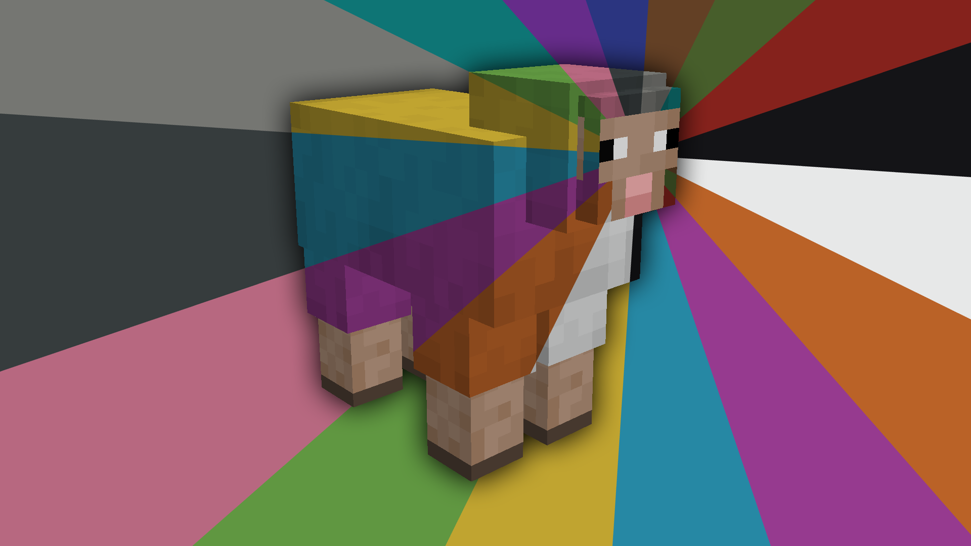 Colorful Sheared Sheep screenshot 2