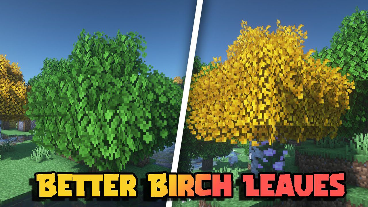 Better Birch Leaves screenshot 1
