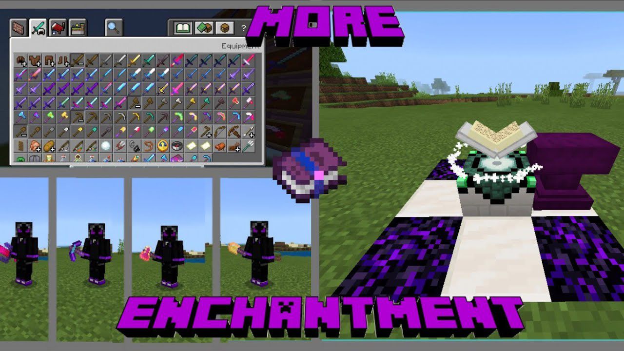 More Swords Minecraft PE Addon / Mod