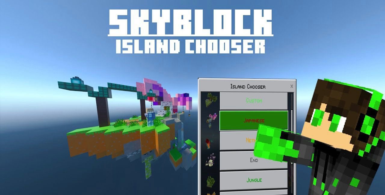 Skyblock – Island Chooser screenshot 1