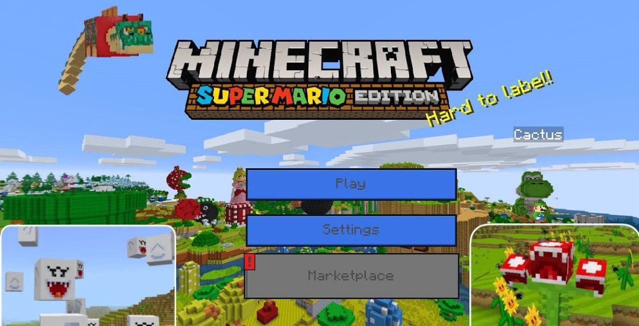 Super Mario для Minecraft Pocket Edition 1.18