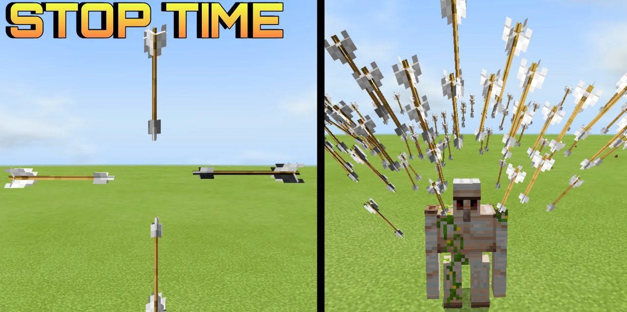 Time Stop для Minecraft Pocket Edition 1.18