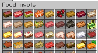Food Ingots 1.14.4 скриншот 1