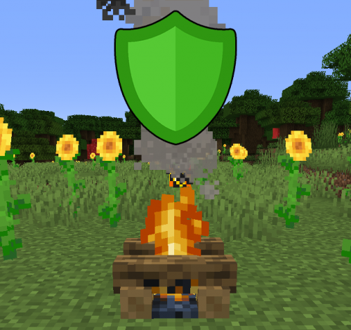 No Hostiles Around Campfire 1.16.2 скриншот 1