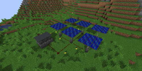 Solar panels 1.17.1 скриншот 1