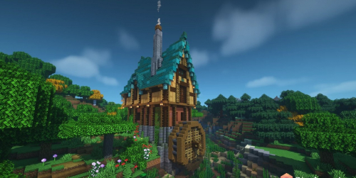 Карта Fantasy Watermill House скриншот 1