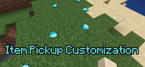 Item Pickup Customization 1.16.1 скриншот 1
