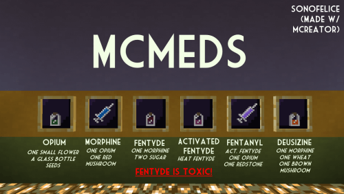 MCmeds 1.12.2 скриншот 1