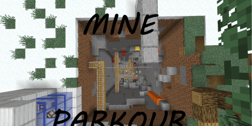 Карта Mine Parkour скриншот 2