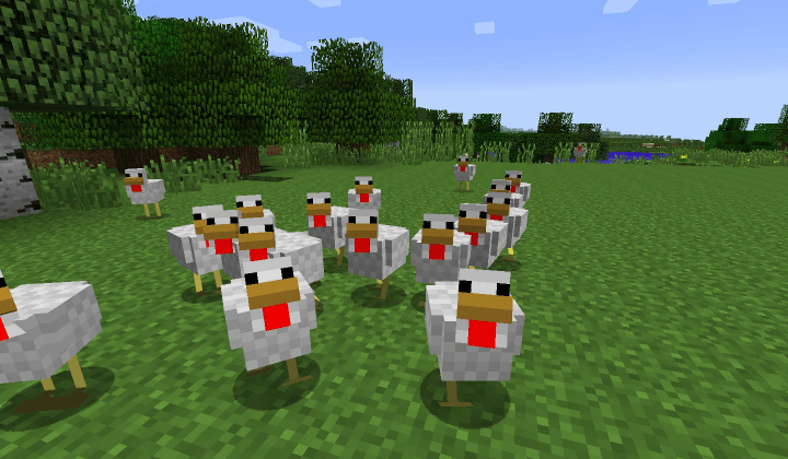 Aggressive Chickens 1.7.10 скриншот 2