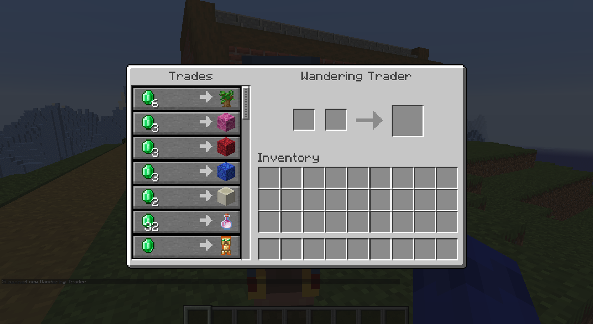 Better Wandering Traders 1.15.2 скриншот 1
