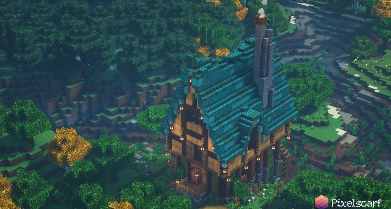Карта Fantasy Watermill House скриншот 2