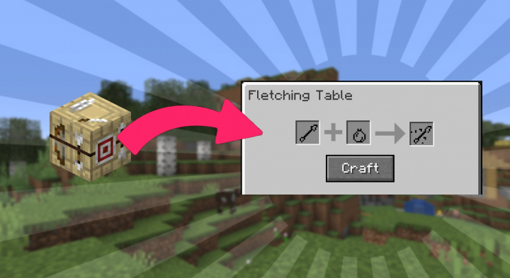 The Fletching Table 1.17.1 скриншот 2