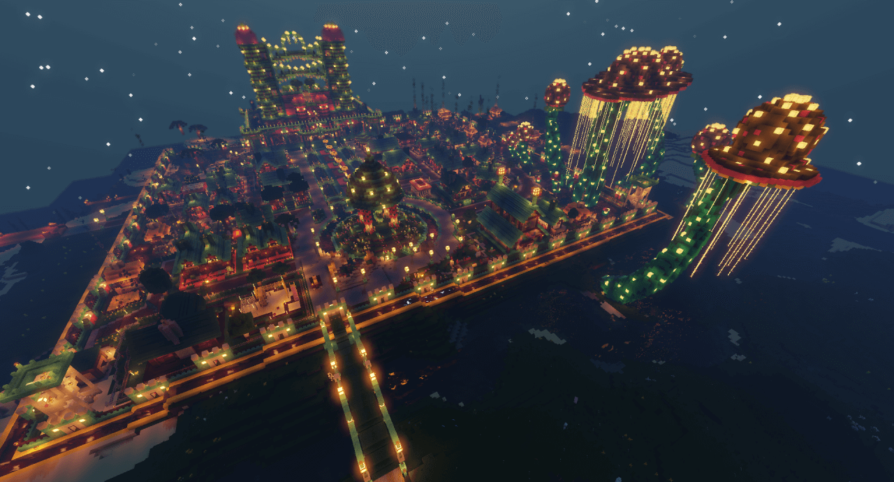 Карта Coral Castle and City скриншот 2