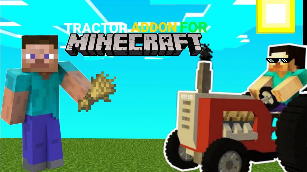 Tractors для Minecraft Pocket Edition 1.20