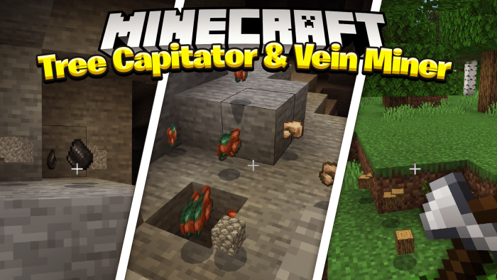 Tree Capitator + Vein Miner screenshot 1