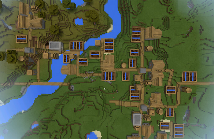 Тройная аккуратная деревня скриншот 1