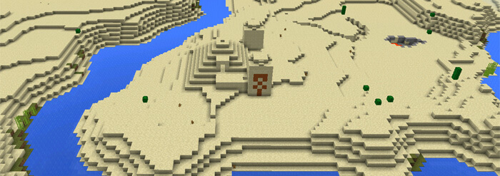 Храм в пустыне Minecraft PE