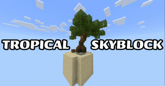 Tropical Skyblock screenshot 1