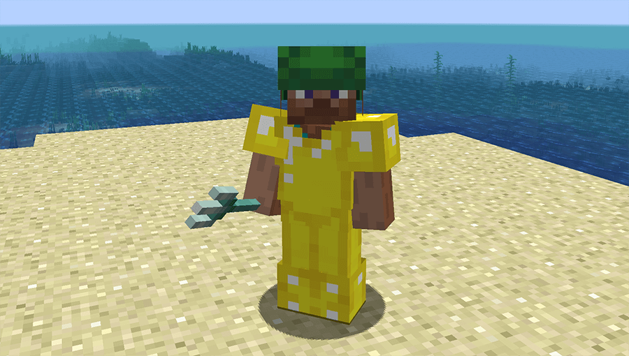 Шлем из черепашьего панциря в Minecraft 1.13