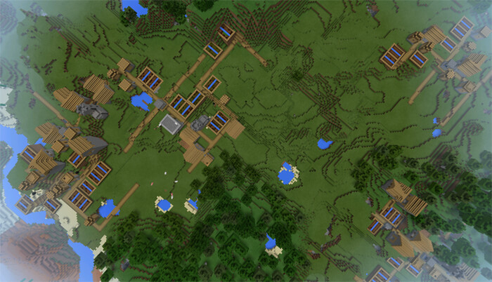 Две двойных деревни на холмах скриншот 1