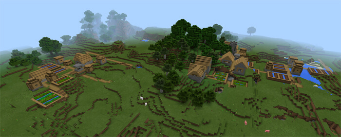 Две двойных деревни на холмах скриншот 5