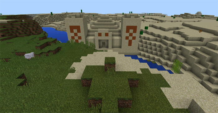Два пустынных храма и две деревни в саванне скриншот 1
