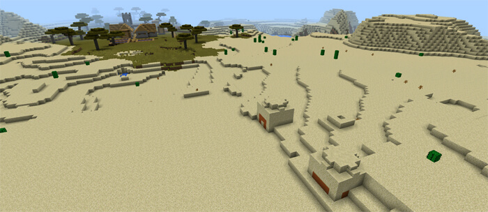 Два пустынных храма и две деревни в саванне скриншот 4