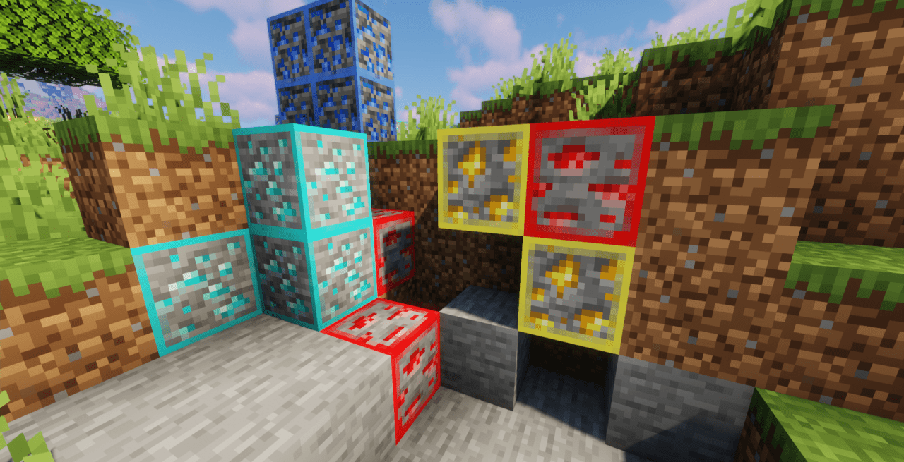 TWS’s Outlined Ores screenshot 1